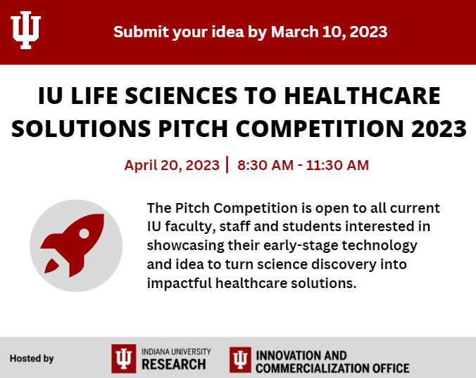 IU Life Sciences to Healthcare Solutions Pitch Competition